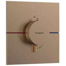 Термостат hansgrohe ShowerSelect Comfort E для 1 потребителя внешняя часть бронза 15574140