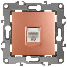 Розетка Ethernet RJ-45 без рамки Эра Эра 12 12-3107-14 Розетка Ethernet RJ-45 без рамки Эра Эра 12 12-3107-14