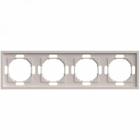 Рамка на 4 поста Stekker PFR00-5004-08 49913