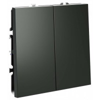 Переключатель перекрестный двухклавишный без рамки Voltum S70 VLS020506