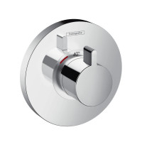 Термостат hansgrohe ShowerSelect S центральный Highflow 42 л/мин внешняя часть 15741000