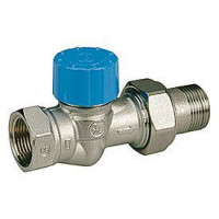 Клапан термостатический Giacomini R402H прямой 1/2 ВН M30x1.5 хромированный R402HX003