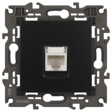 Розетка Ethernet RJ-45 без рамки Эра Эра Elegance 14-3107-05 Розетка Ethernet RJ-45 без рамки Эра Эра Elegance 14-3107-05