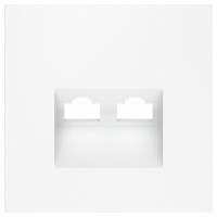 Накладка для розетки RJ-11 или RJ-45 Voltum S70 VLS001402