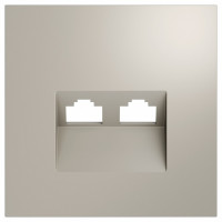 Накладка для розетки RJ-11 или RJ-45 Voltum S70 VLS001403