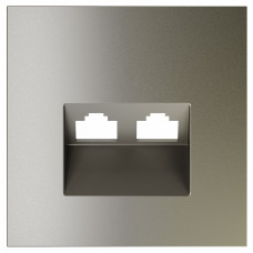 Накладка для розетки RJ-11 или RJ-45 Voltum S70 VLS001404