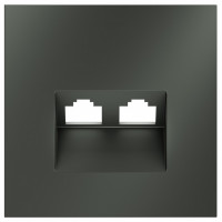 Накладка для розетки RJ-11 или RJ-45 Voltum S70 VLS001406