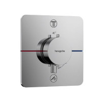 Термостат Hansgrohe ShowerSelect Comfort Q для 2 потребителей скрытый монтаж хром 15583000