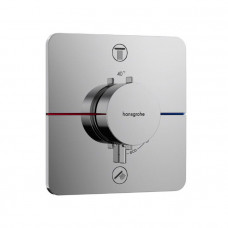 Термостат Hansgrohe ShowerSelect Comfort Q для 2 потребителей скрытый монтаж хром 15583000