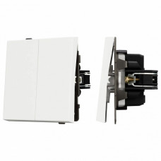 Выключатель двухклавишный без рамки Arlight SWT 054547