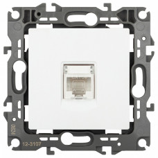 Розетка Ethernet RJ-45 без рамки Эра Эра 12 12-3107-01М