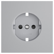 Накладка для розетки с заземлением и со шторками Voltum S70 VLS000716