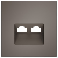 Накладка для розетки RJ-11 или RJ-45 Voltum S70 VLS001414