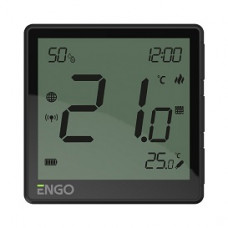 Терморегулятор беспроводной ENGO EONE-BATB Zigbee черный с аккумулятором EONE-BATB