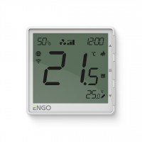 Термостат ENGO Controls EFAN встраиваемый программируемый WiFi черный EFAN230B