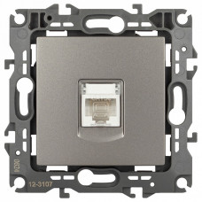 Розетка Ethernet RJ-45 без рамки Эра Эра 12 12-3107-16 Розетка Ethernet RJ-45 без рамки Эра Эра 12 12-3107-16