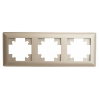 Рамка на 3 поста Stekker PFR00-7003-02 39804