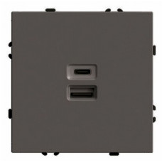 Розетка USB и type C без рамки Stekker Эмили 49931