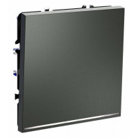 Выключатель проходной одноклавишный с подсветкой без рамки Voltum S70 VLS010406