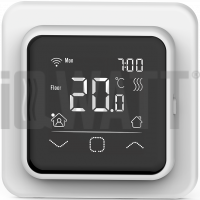 Терморегулятор программируемый IQWATT SMART HEAT Wi-Fi белый 411-W