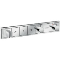 Термостат hansgrohe RainSelect на 3 потребителя внешняя часть 15356000