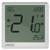 Термостат ENGO Controls One комнатный встраиваемый WiFi/Zigbee белый EONE-230W