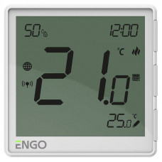 Термостат ENGO Controls One комнатный встраиваемый WiFi/Zigbee белый EONE-230W