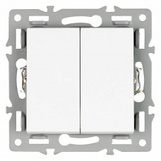 Выключатель двухклавишный без рамки Arlight SWT 043724