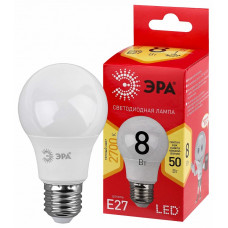 Лампа светодиодная Эра LED A55-8W-827-E27 R Лампа светодиодная Эра LED A55-8W-827-E27 R