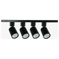 Комплект трековый Эра  TR70-SET4-GU10-BK