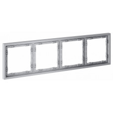Рамка на 4 поста Voltum S70 VLS100416