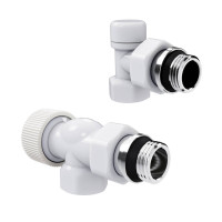 Набор термостатический осевой Royal Thermo Design 1/2 M30x1,5 Белый НС-1640373