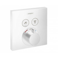 Термостат hansgrohe ShowerSelect для 2 потребителей внешняя монтажная часть 15763700