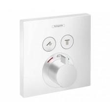Термостат hansgrohe ShowerSelect для 2 потребителей внешняя монтажная часть 15763700
