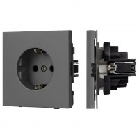Розетка с заземлением, без рамки Arlight SCT 054279