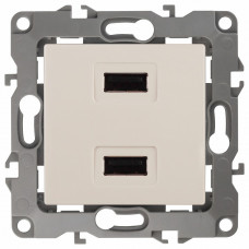 Розетка USB, без рамки Эра Эра 12 12-4110-02