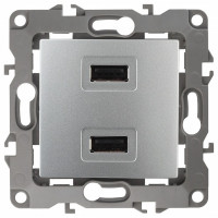 Розетка USB, без рамки Эра Эра 12 12-4110-03