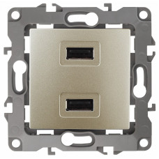 Розетка USB, без рамки Эра Эра 12 12-4110-04