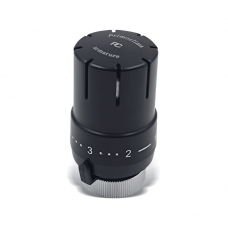 Термостатическая головка Primoclima Mini M30x1.5 черный матовый PCHEAD15B