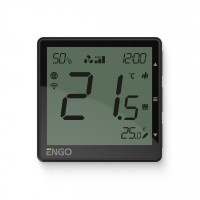 Термостат ENGO Controls EFAN встраиваемый программируемый WiFi белый EFAN230W