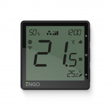 Термостат ENGO Controls EFAN встраиваемый программируемый WiFi белый EFAN230W