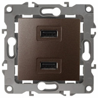 Розетка USB, без рамки Эра Эра 12 12-4110-13