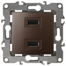 Розетка USB, без рамки Эра Эра 12 12-4110-13