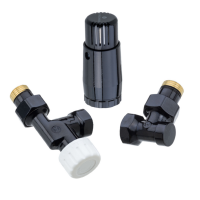 Комплект термостатический аксиальный Schlosser DN15 1/2 Мини M30x1.5 RAL 9005 602200126