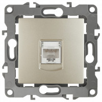Розетка Ethernet RJ-45 без рамки Эра Эра 12 12-3107-04