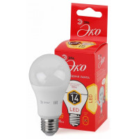 Лампа светодиодная Эра  ECO LED A60-14W-827-E27 R