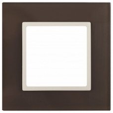 Рамка на 1 пост Эра Эра Elegance 14-5101-31 Рамка на 1 пост Эра Эра Elegance 14-5101-31