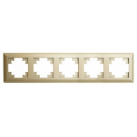 Рамка на 5 постов Stekker PFR00-7005-08 49610