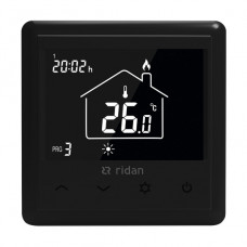 Термостат Ридан WT-RB 230 В чёрный 088U0628R