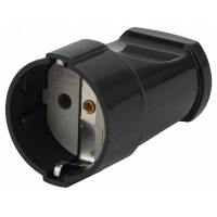Розетка с заземлением Эра  Rx2-B